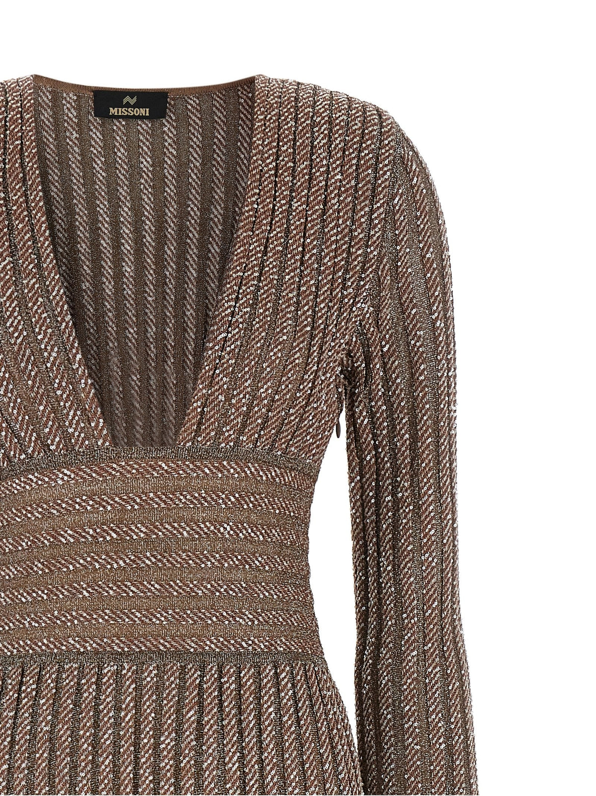 Knitted metallic dress 3