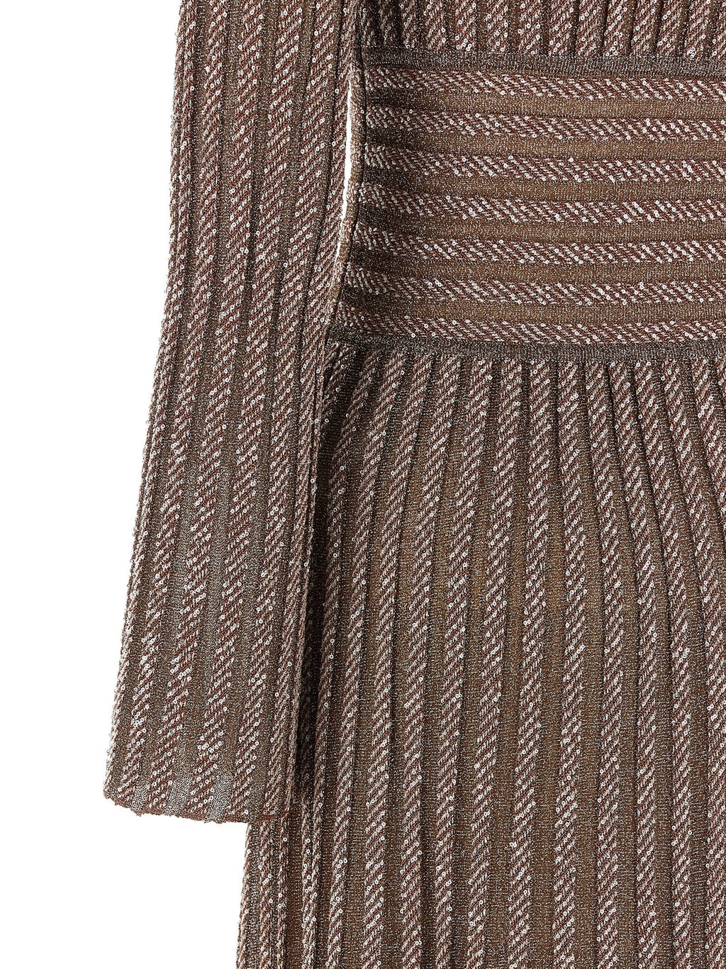 Knitted metallic dress 4