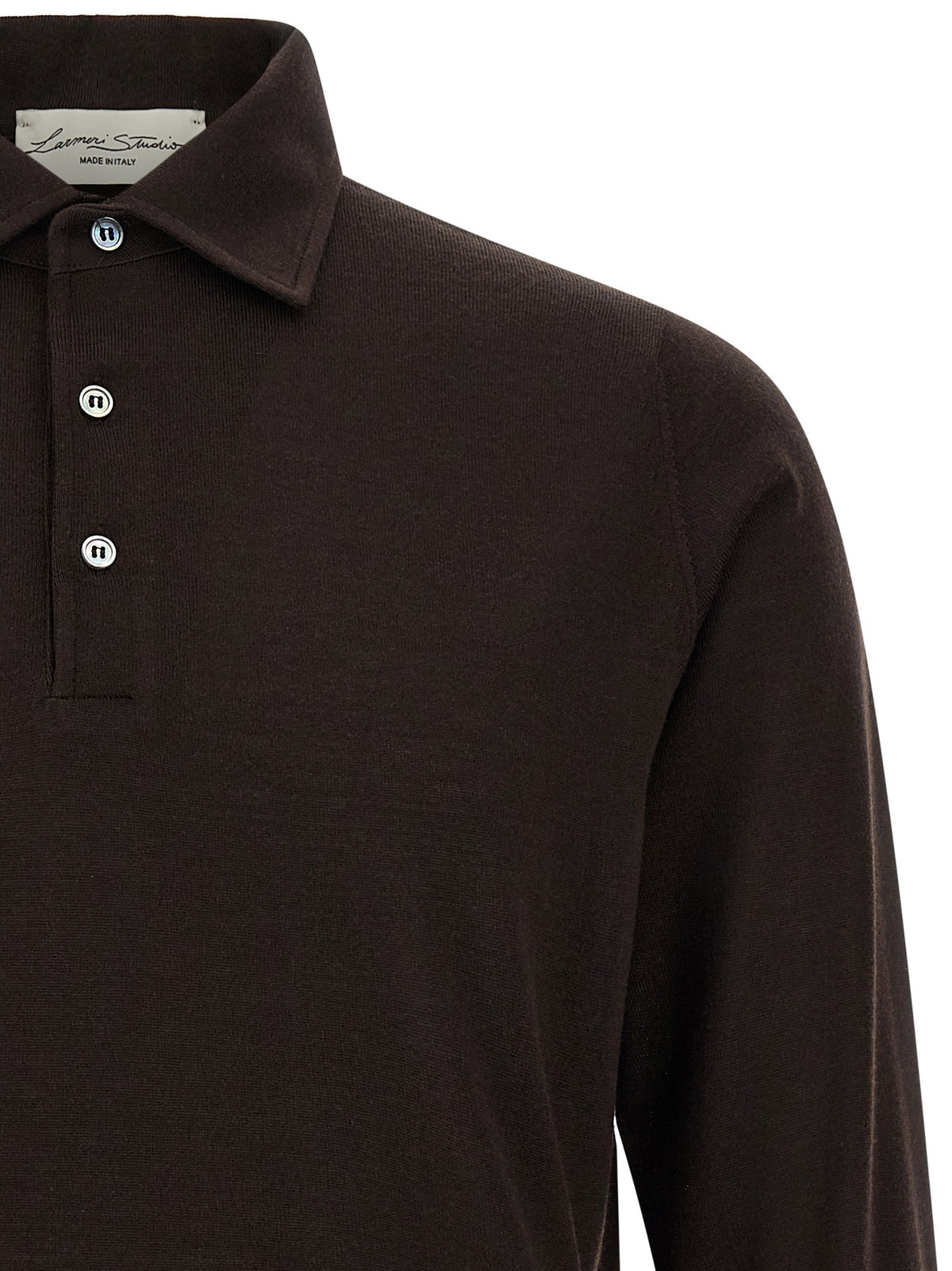 Knitted polo shirt 3