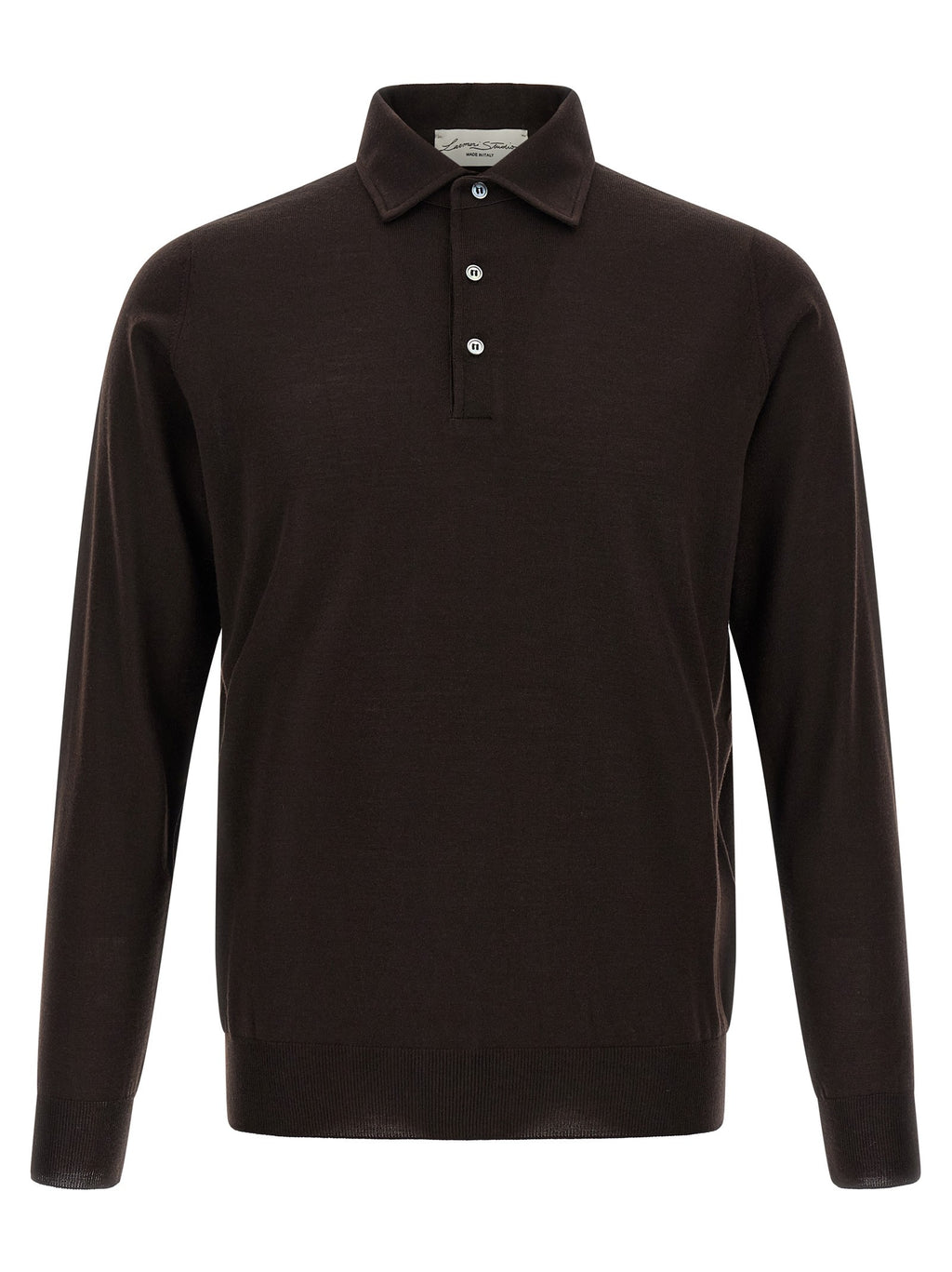 Knitted polo shirt