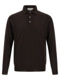 Knitted polo shirt
