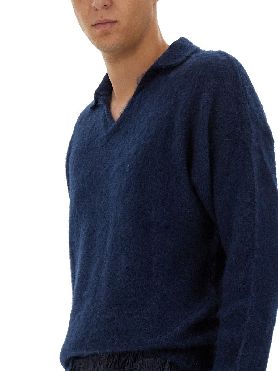 KNITTED POLO. 4