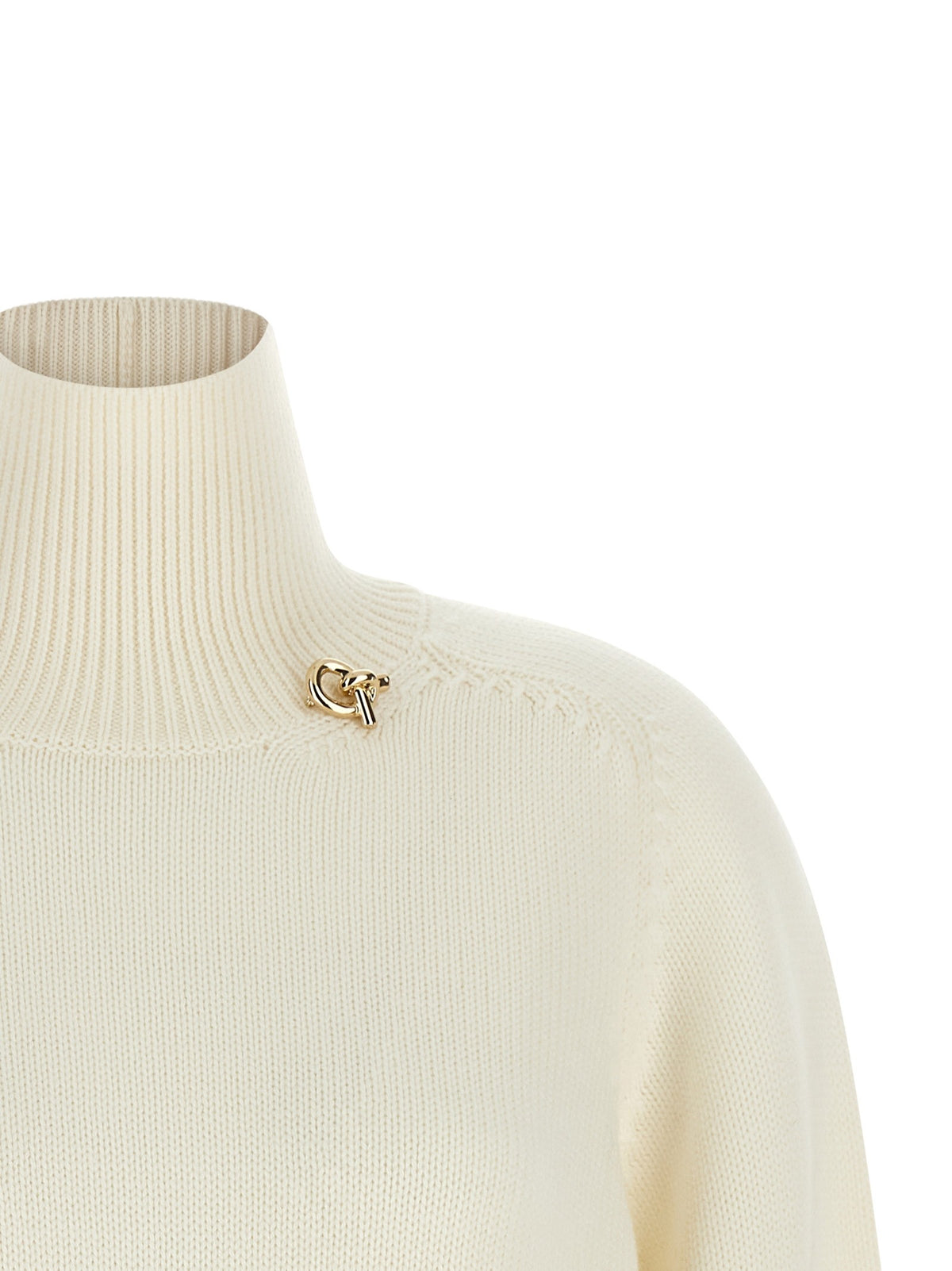 Knot pin sweater 3
