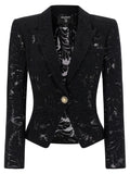 Lace blazer