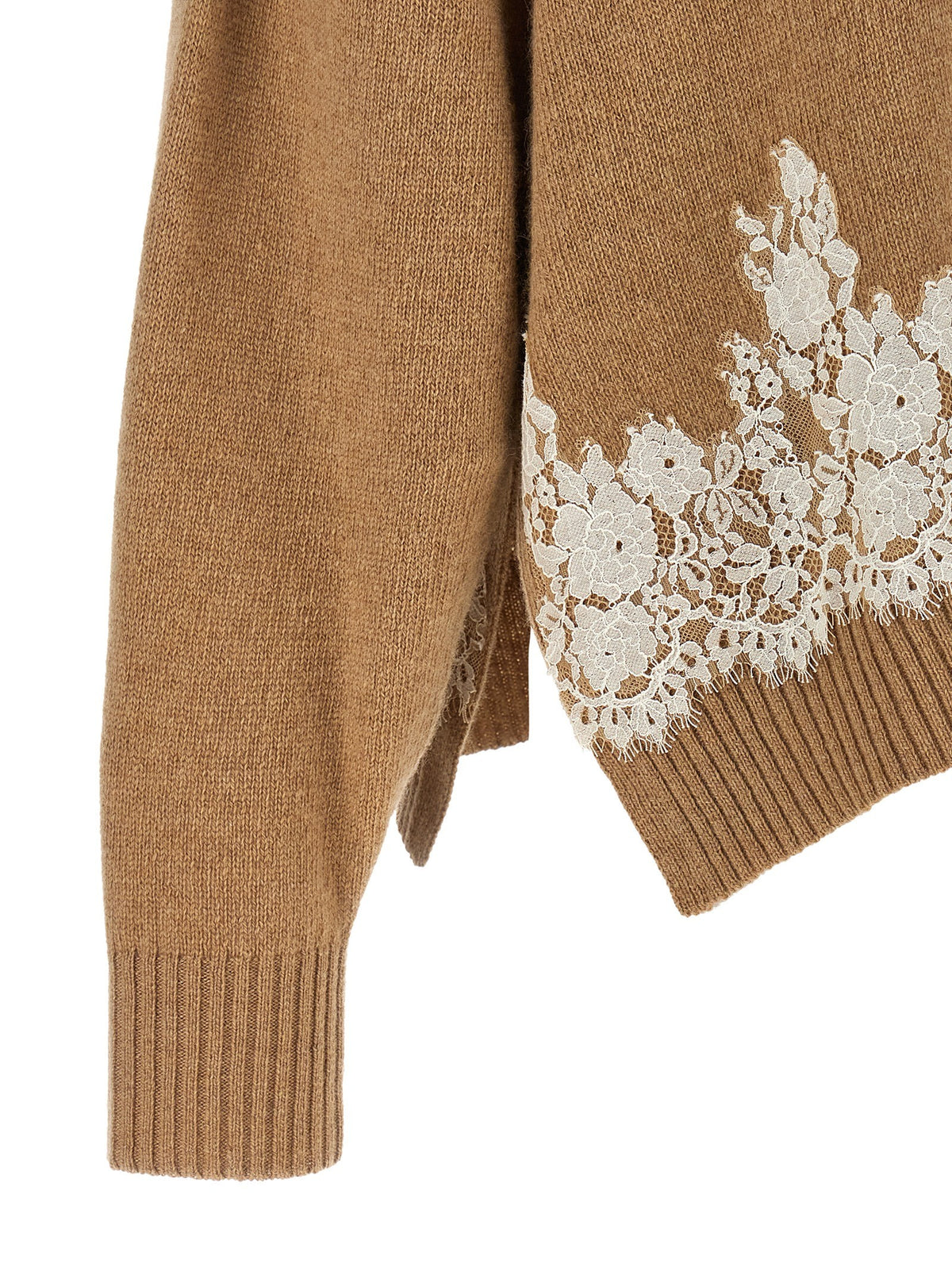 Lace insert cardigan 4
