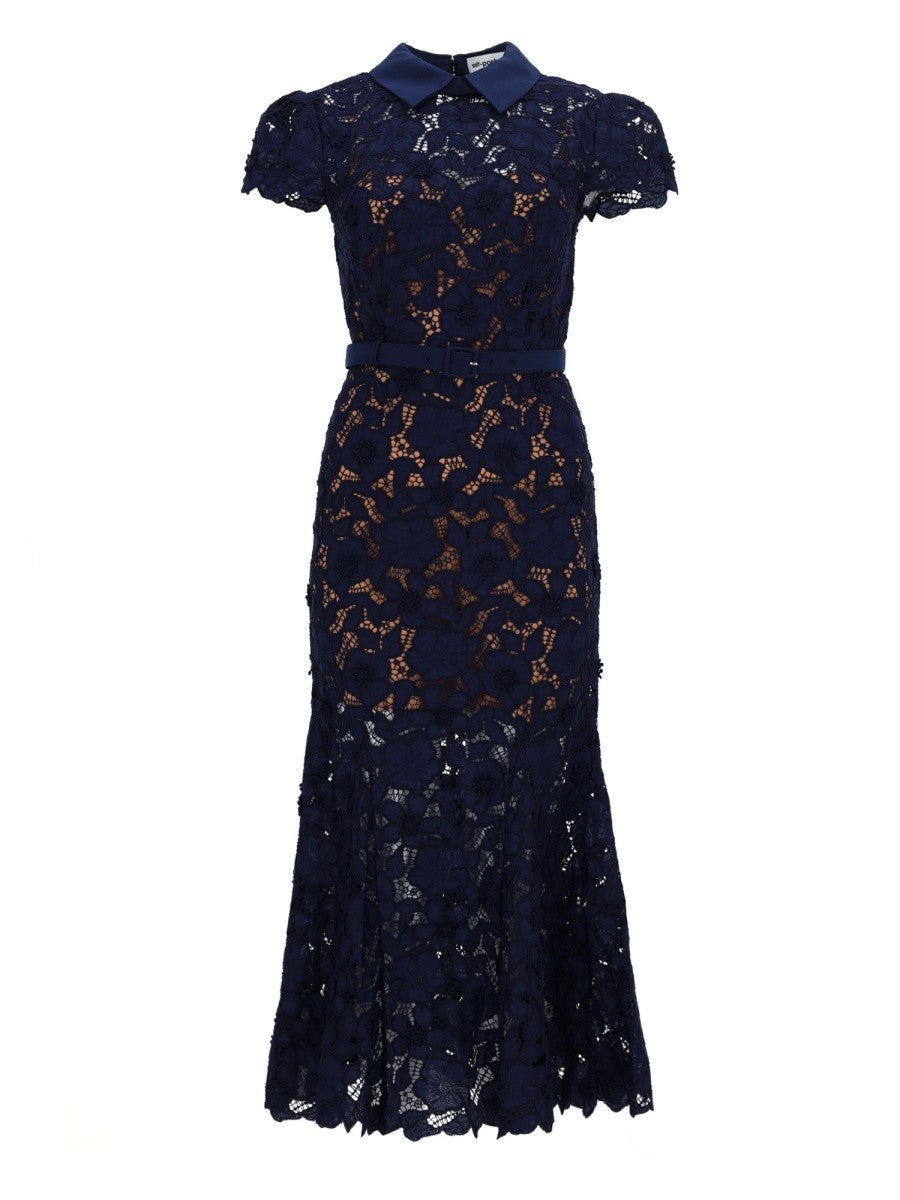 LACE MIDI DRESS