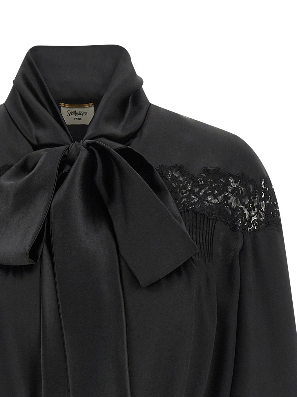 Lace silk shirt 3