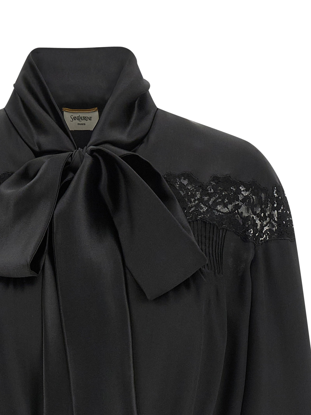 Lace silk shirt 3