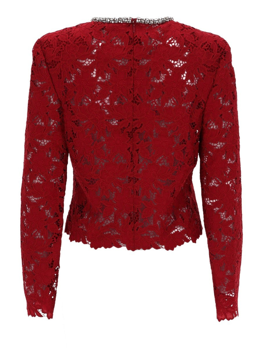 LACE TOP WITH CRYSTALS 2