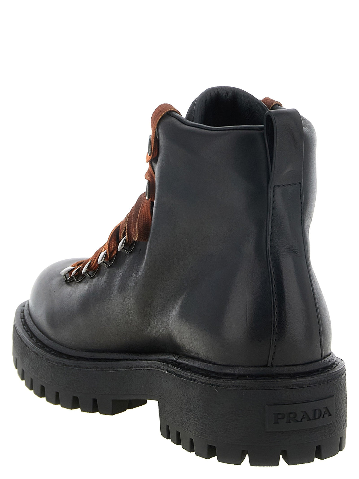 Lace-up ankle boots with hooks 3