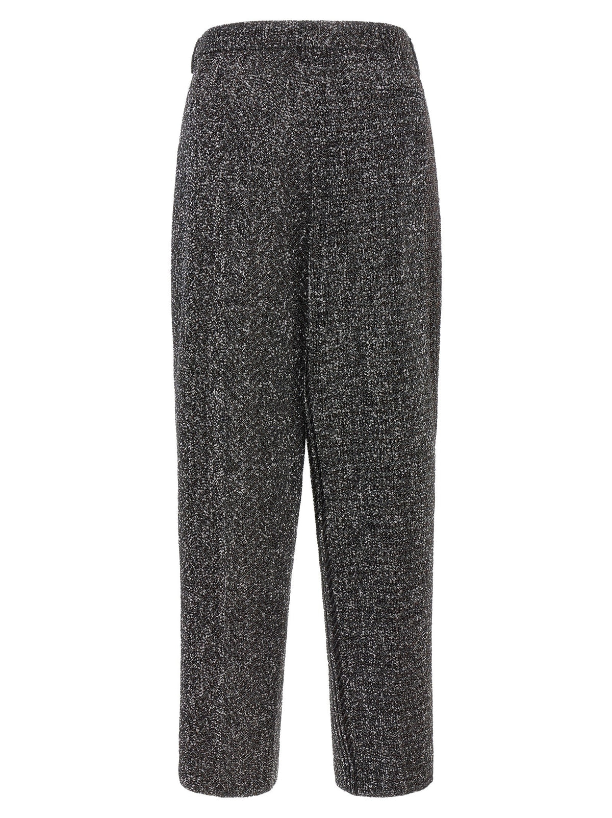 Lamé and sequin yarn pants 2