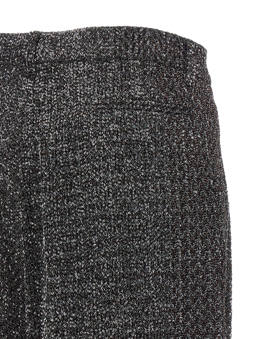 Lamé and sequin yarn pants 4