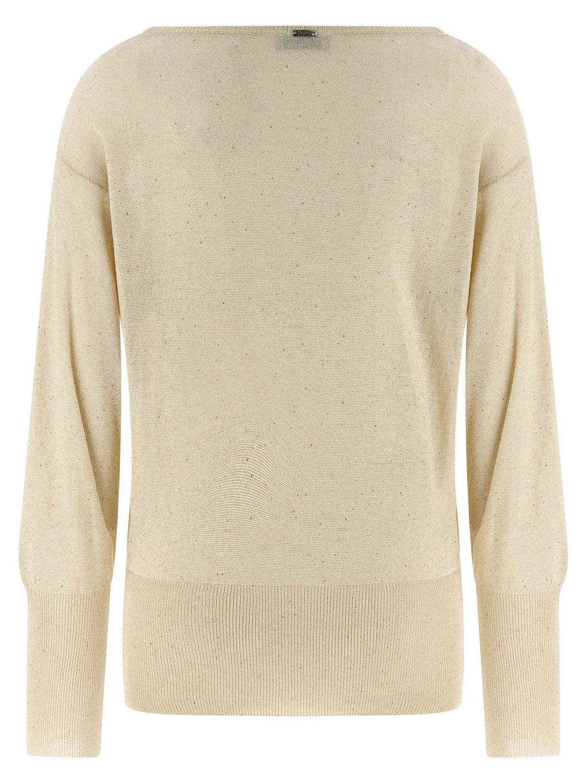 Lamé and sequin yarn sweater 2