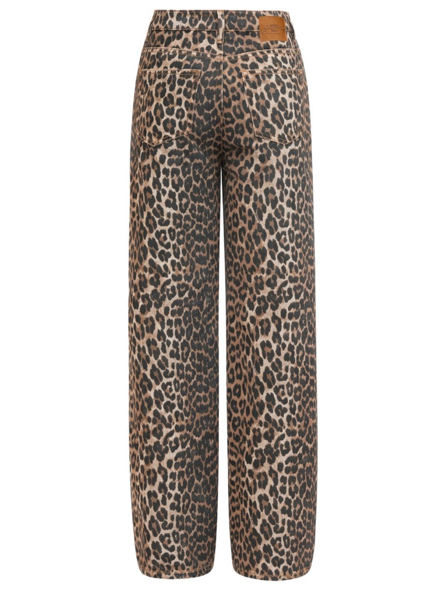"LARI" JEANS WITH LEOPARD PRINT 2
