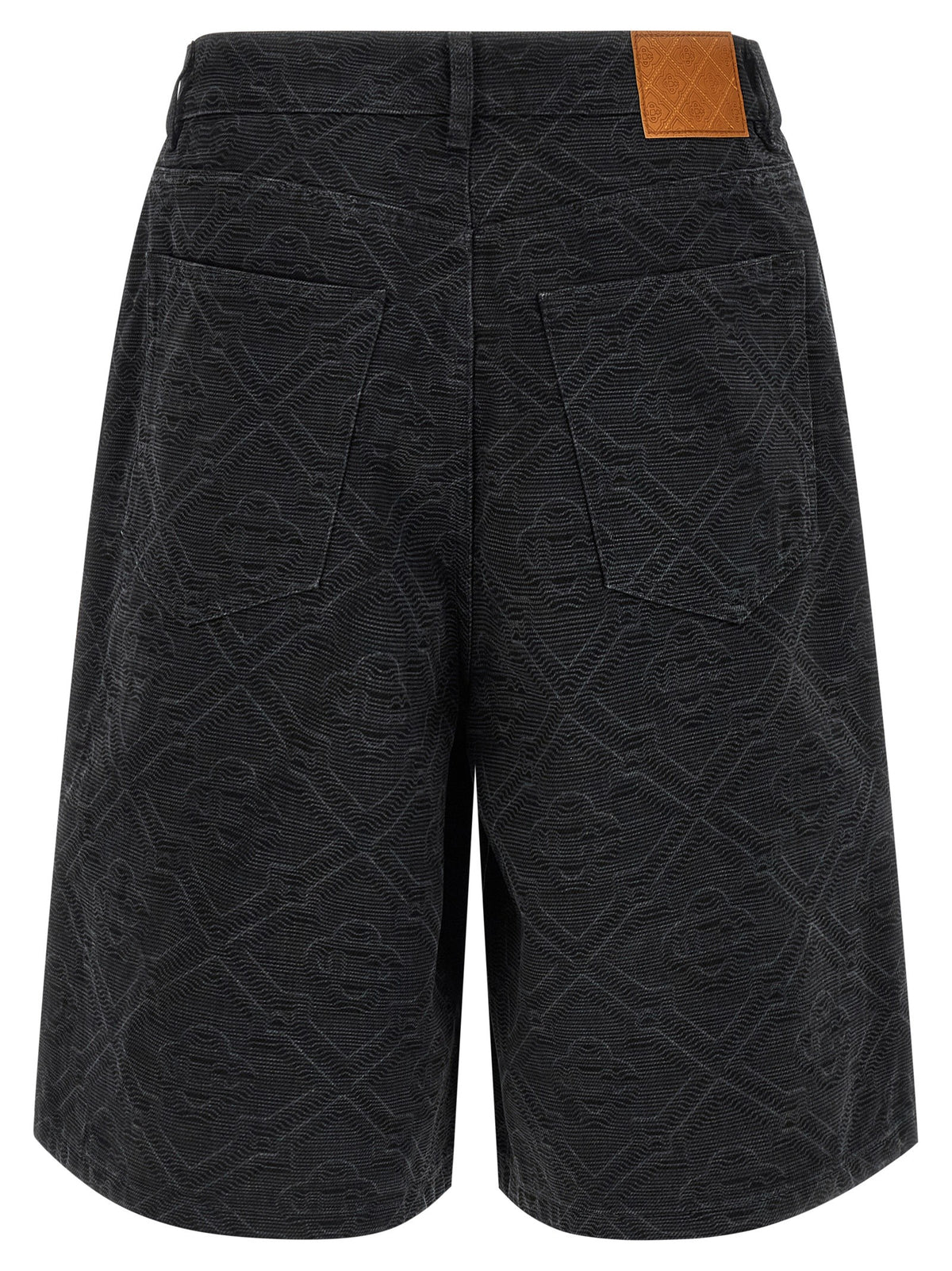 'Laser Monogram Denim' bermuda shorts 2