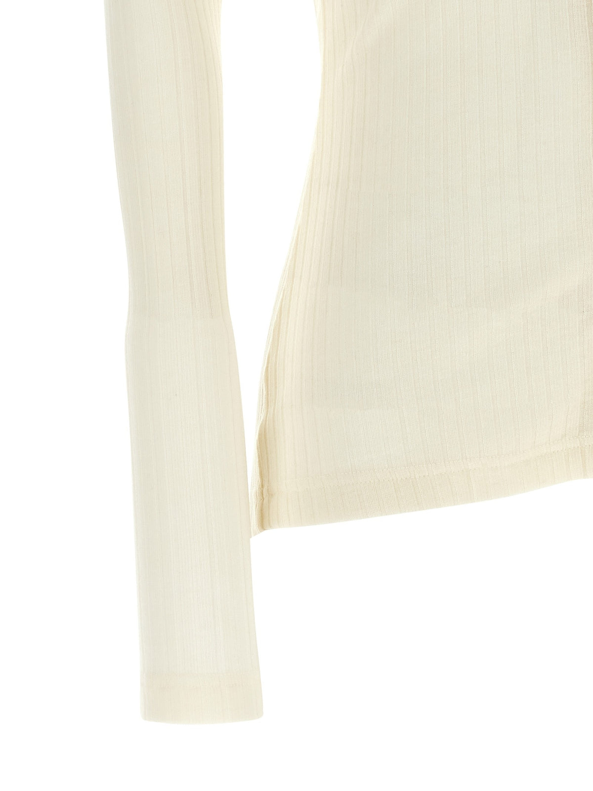 Lavallière neck cardigan 4