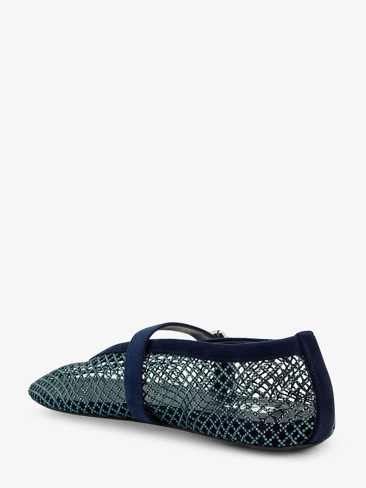 Le Ballerine Flats mesh balerinas with rhinestone detail 3