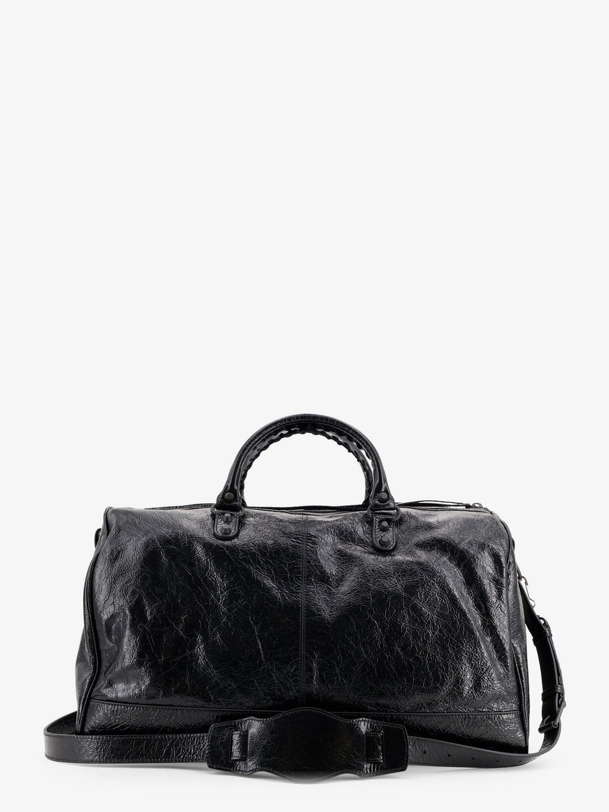 Le City Boston L Leather Handbag 2