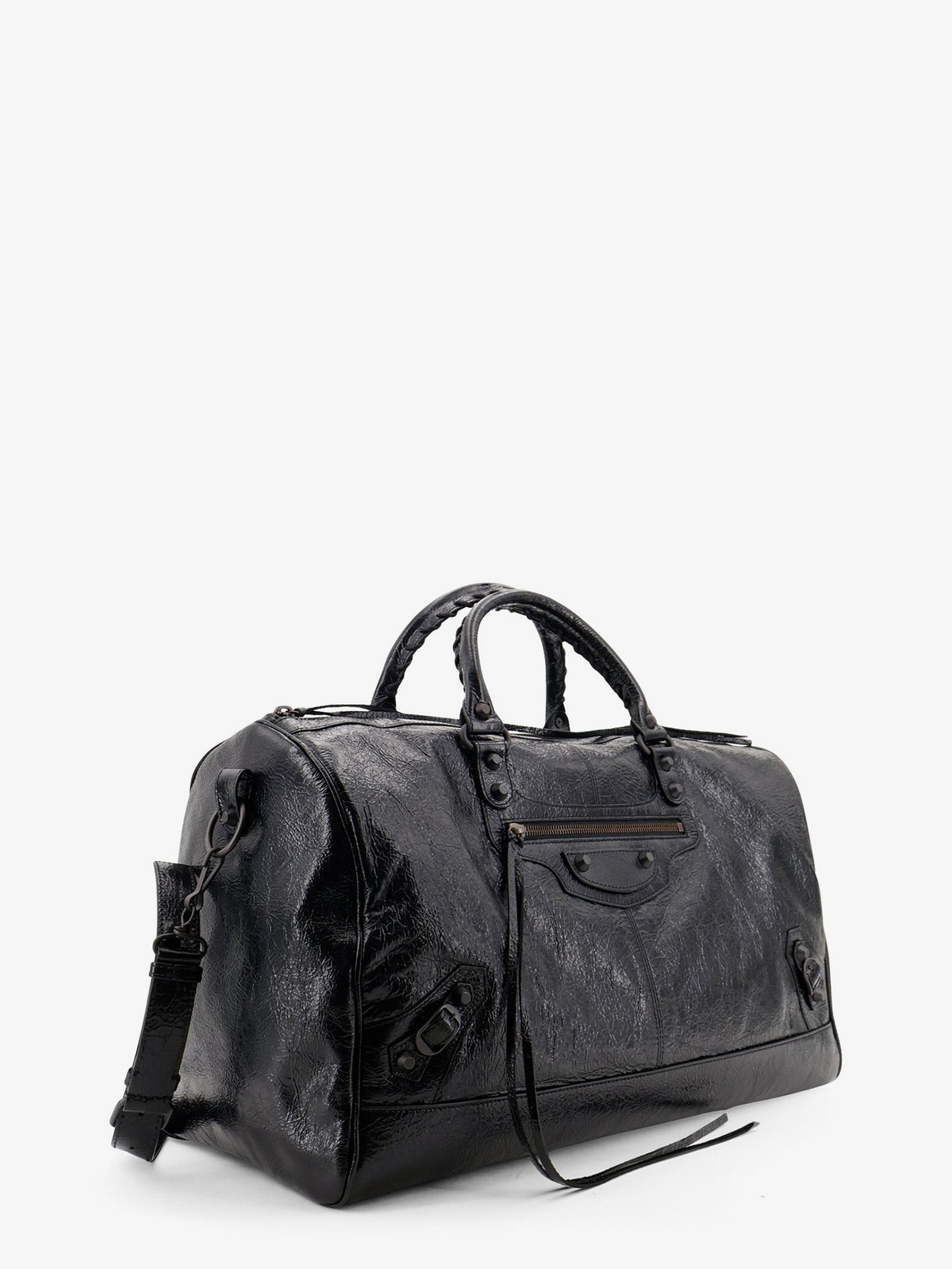 Le City Boston L Leather Handbag 3