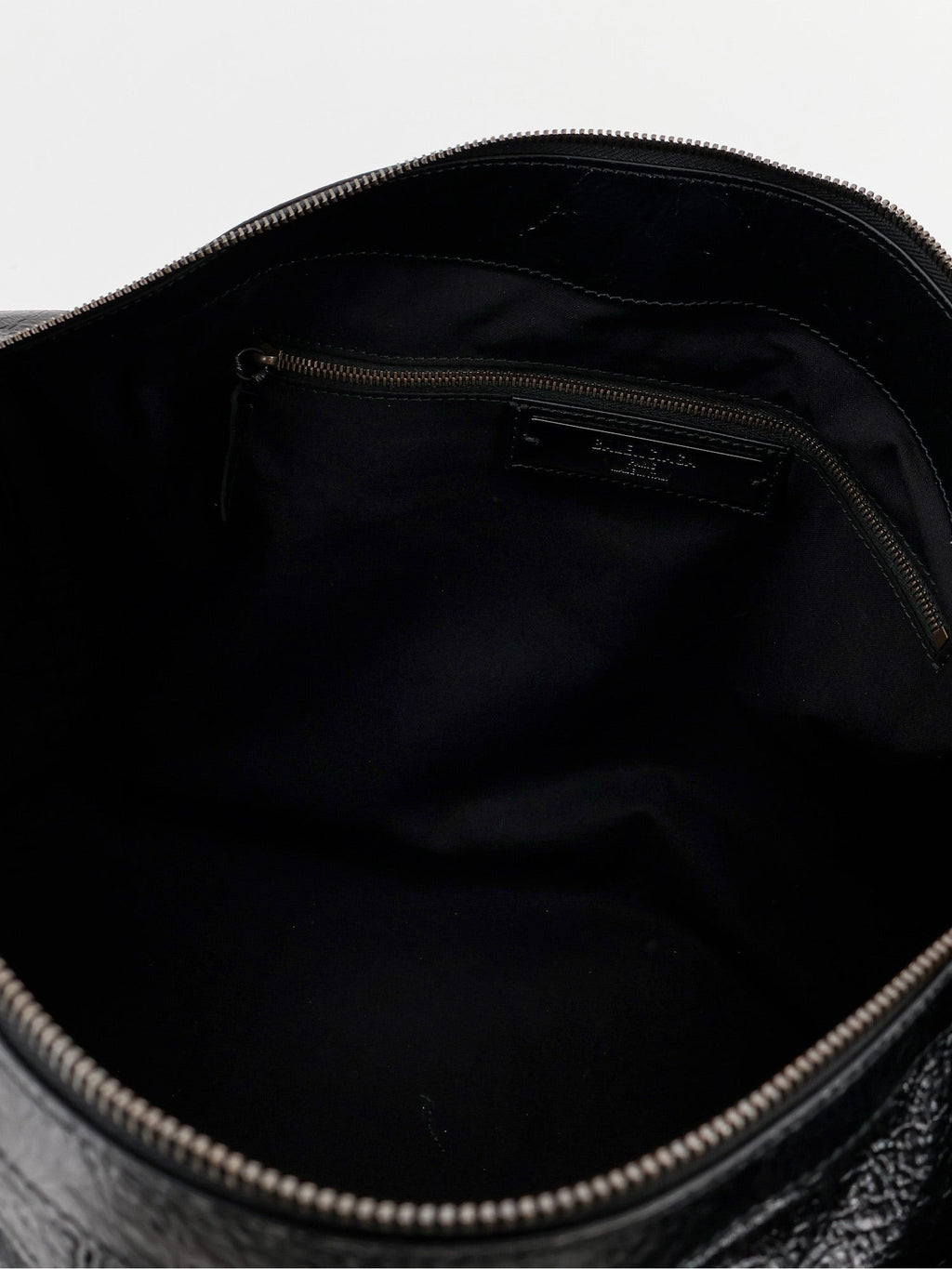 Le City Boston L Leather Handbag 4