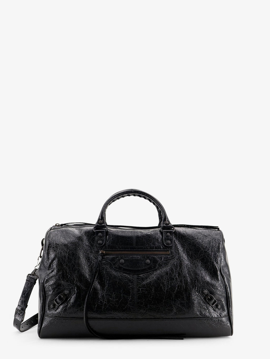 Le City Boston L Leather Handbag