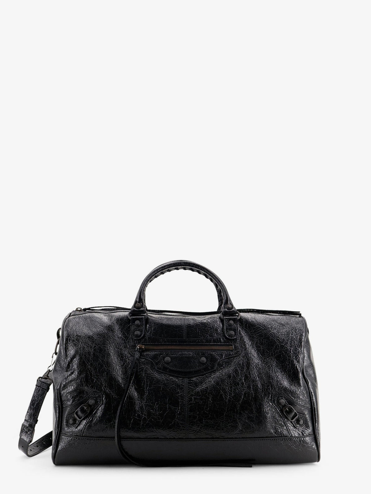 Le City Boston L Leather Handbag