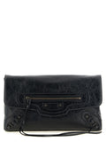 Le City leather clutch bag