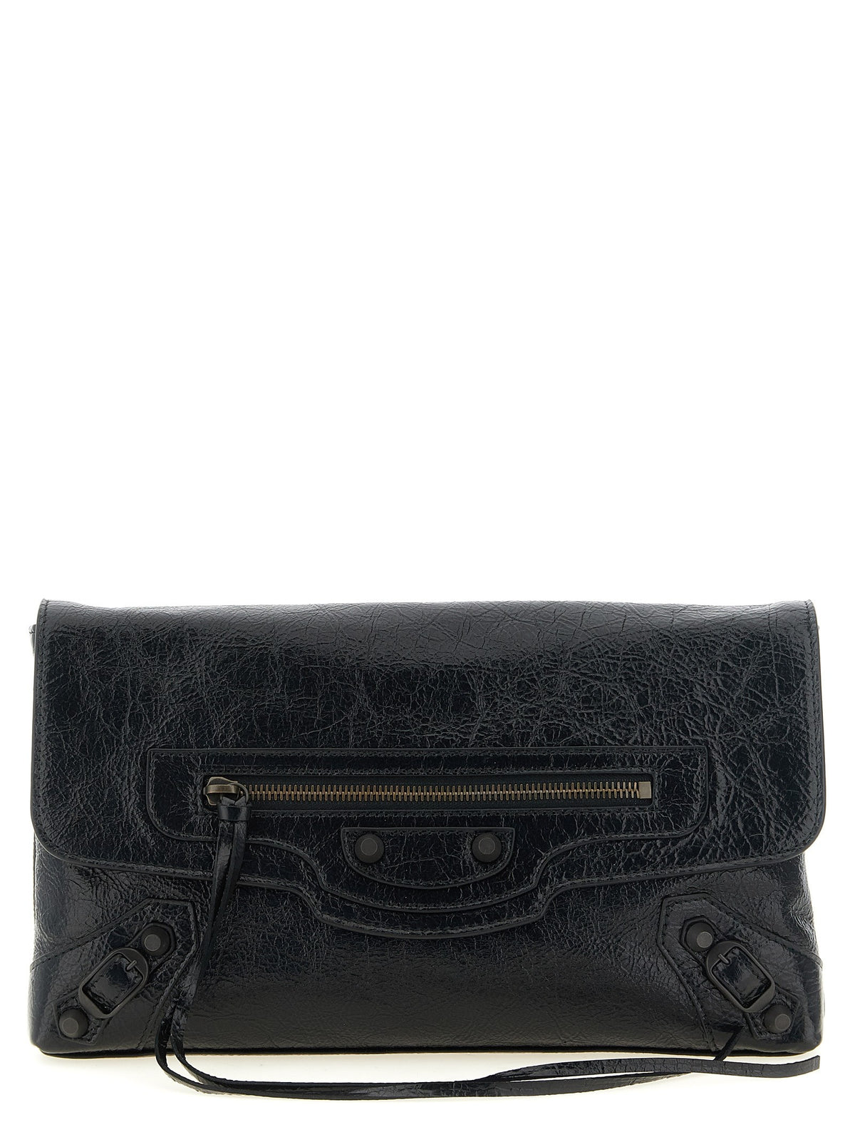 Le City leather clutch bag