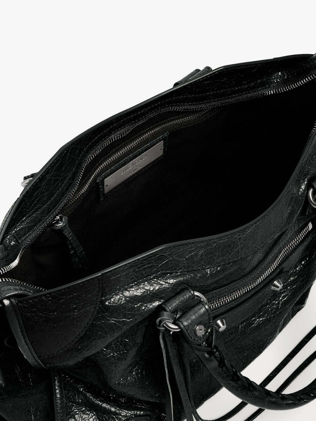 Le City M leather crossbody bag 5