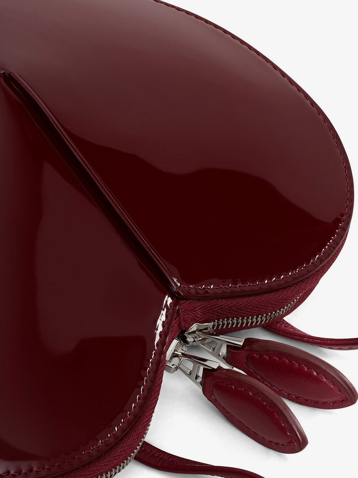 Le Coeur patent leather crossbody bag 4