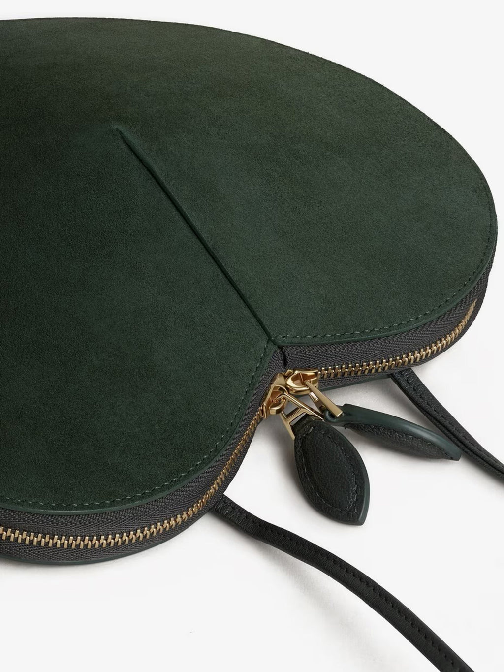 Le Coeur suede crossbody bag 4