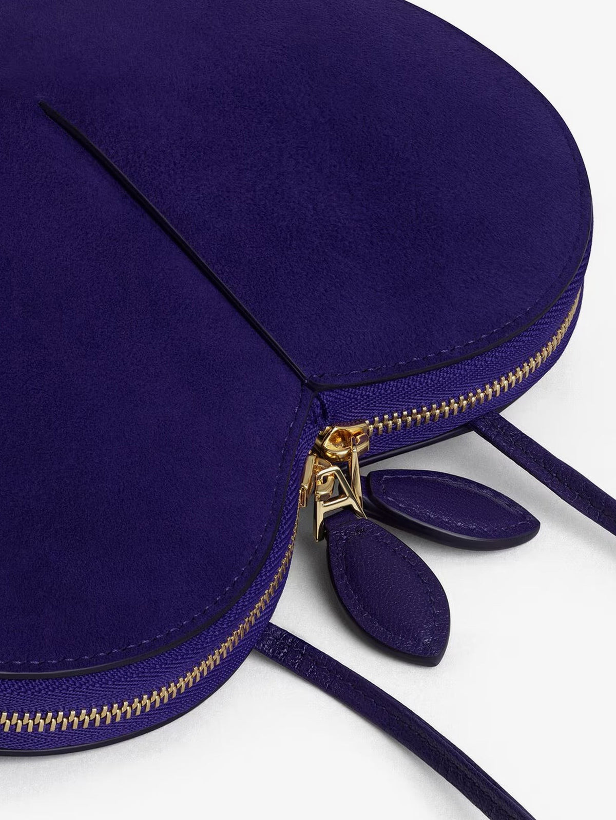 Le Coeur suede crossbody bag 4