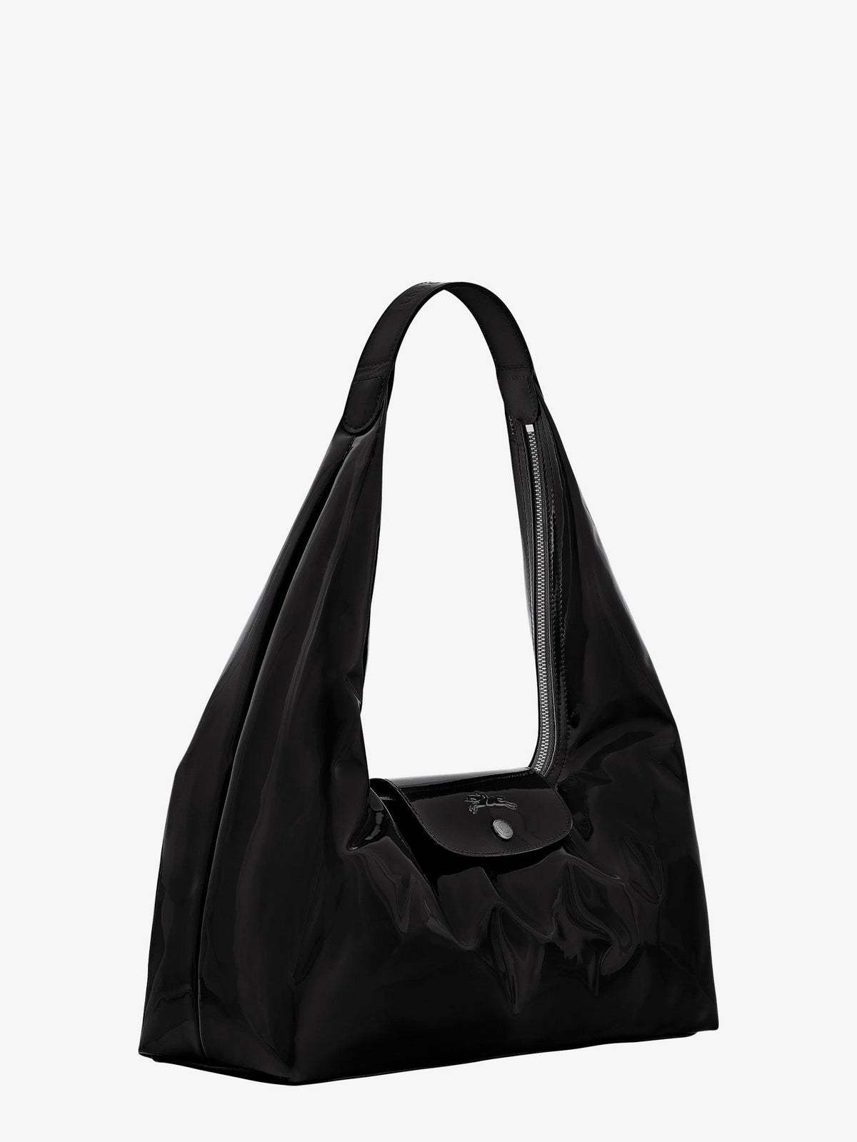Le Pliage Xtra patent leather shoulder bag 3