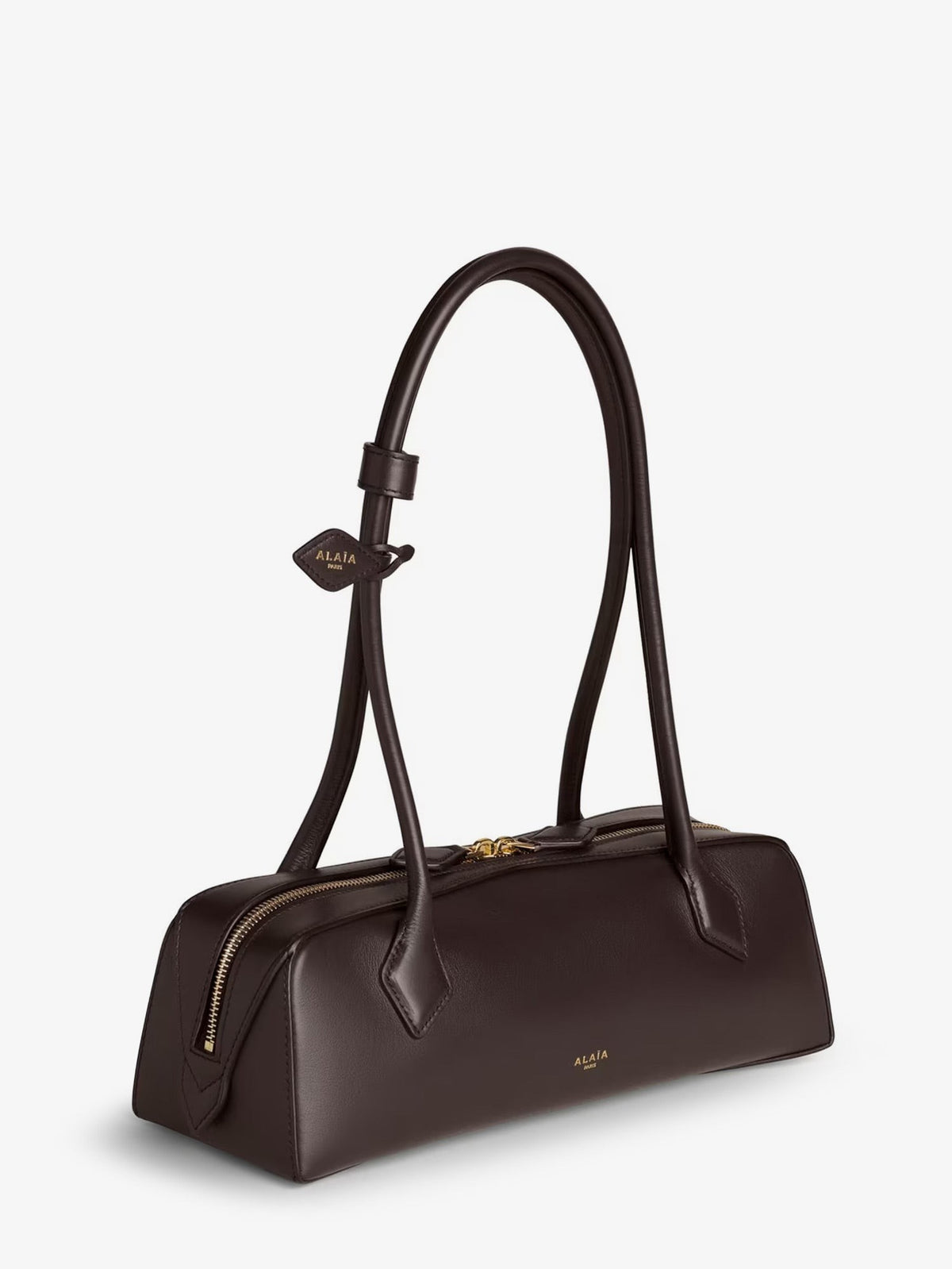 Le Teckel Medium leather shoulder bag 4