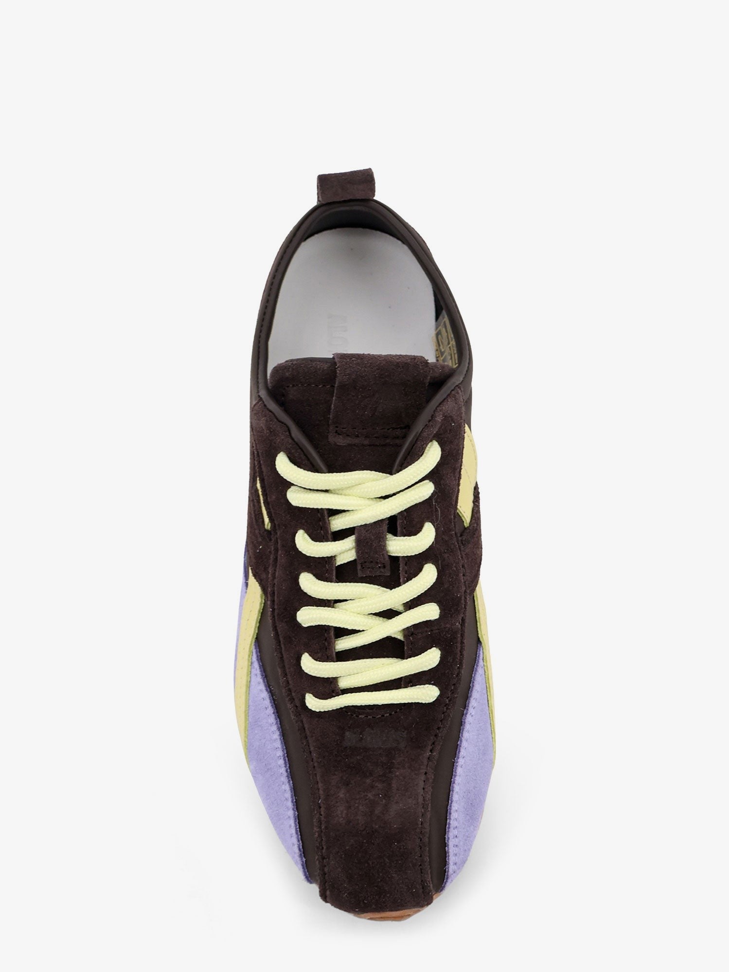 Leather and suede sneakers 5