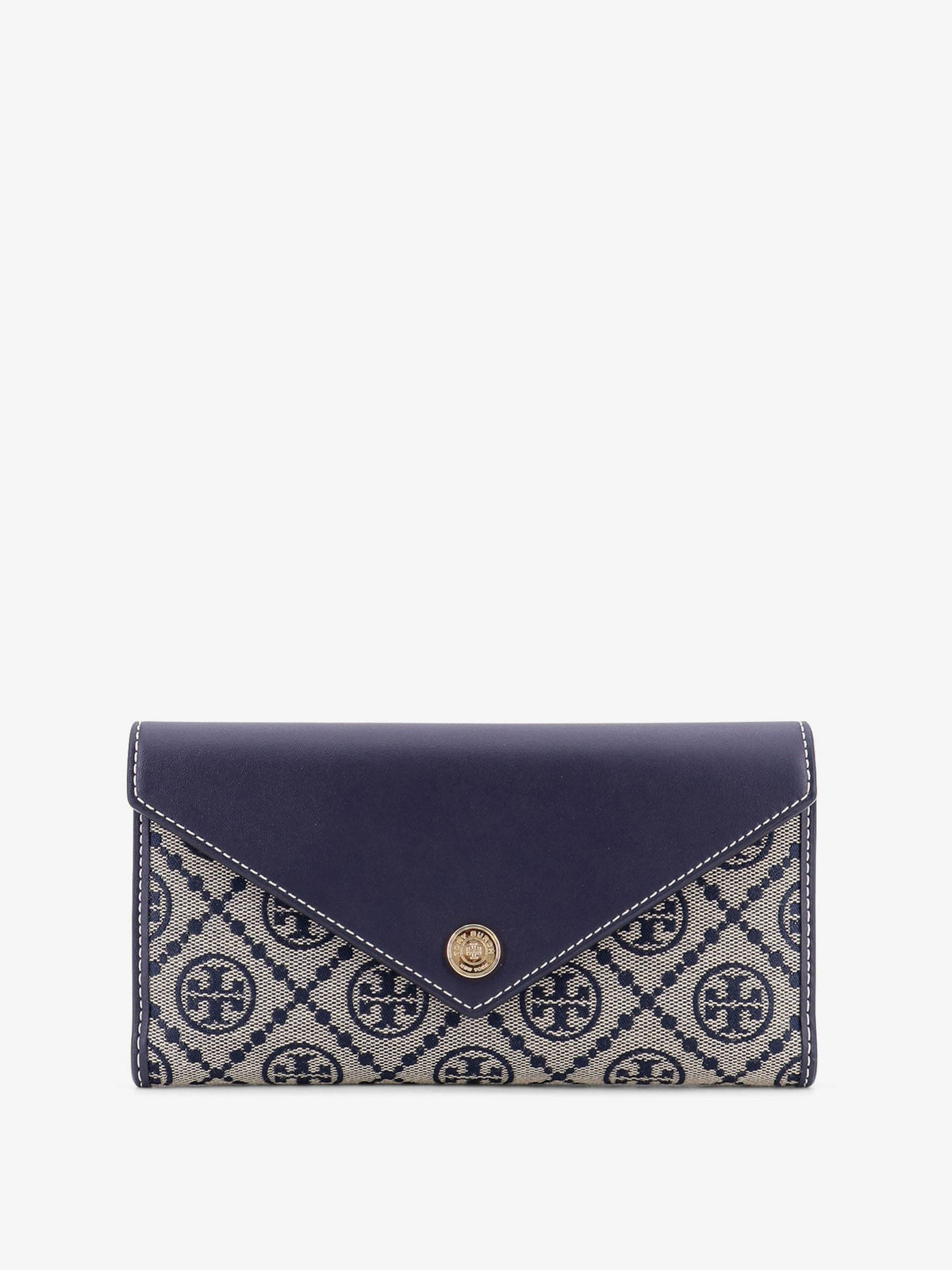 T Monogram Envelope leather and T Monogram Fabric wallet