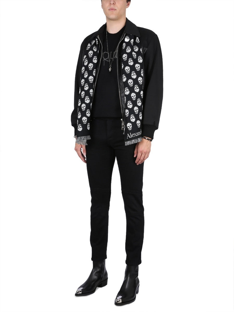 LEATHER BOMBER JACKET 2