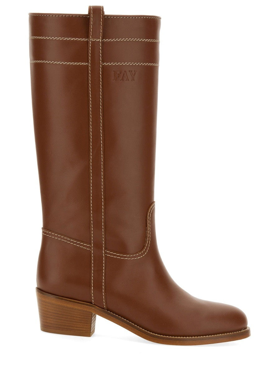 LEATHER BOOT