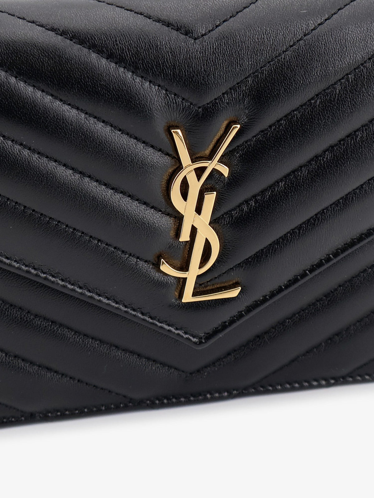 Leather crossbody bag with metal Cassandre logo 4