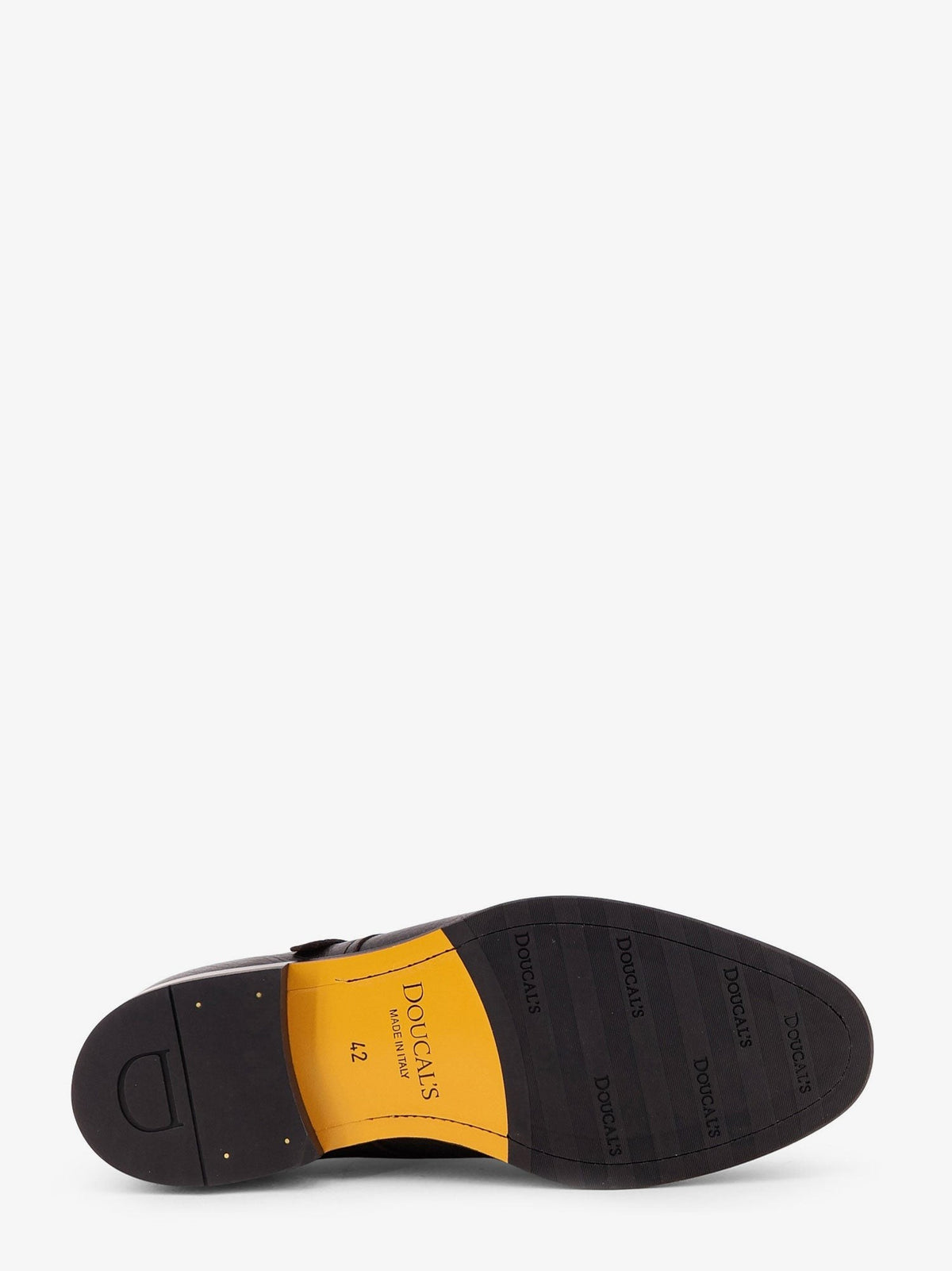 Leather double-buckle loafers 5