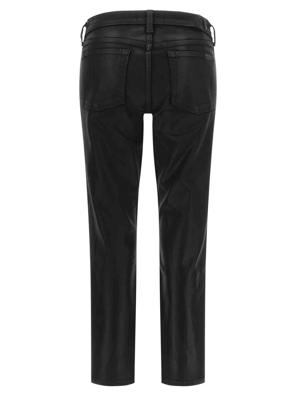 Leather effect jeans 2