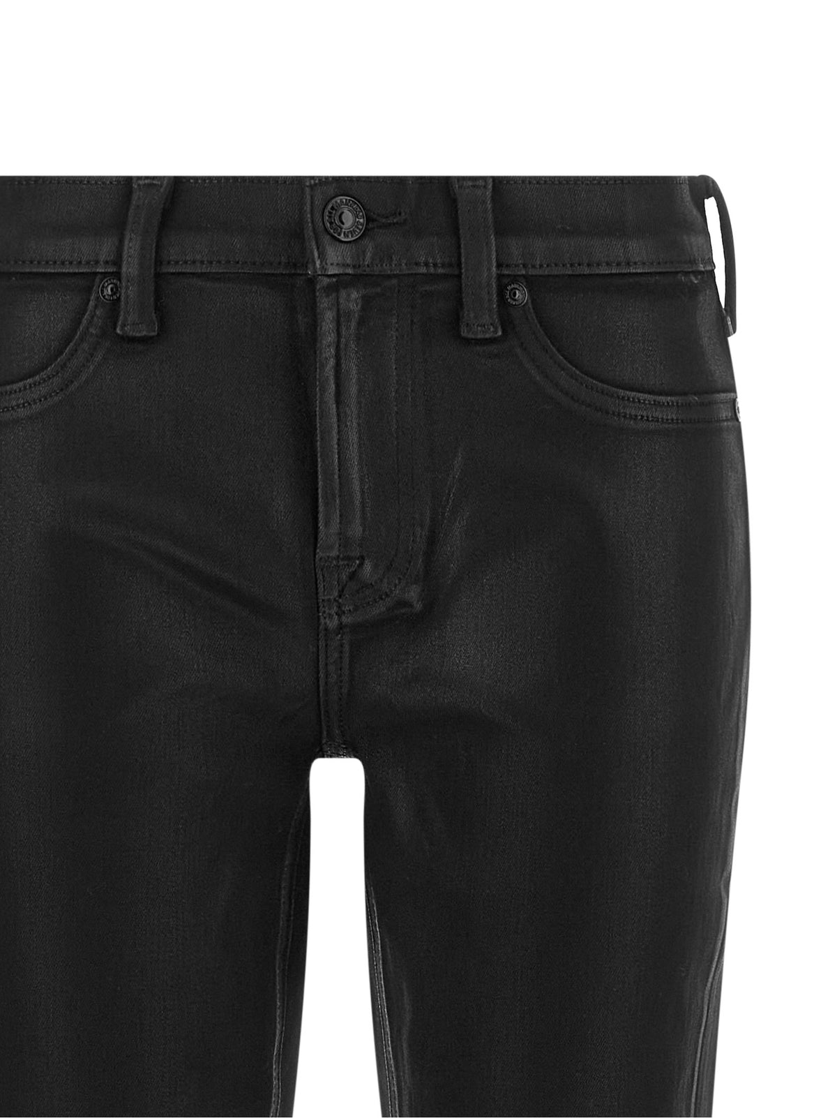 Leather effect jeans 3