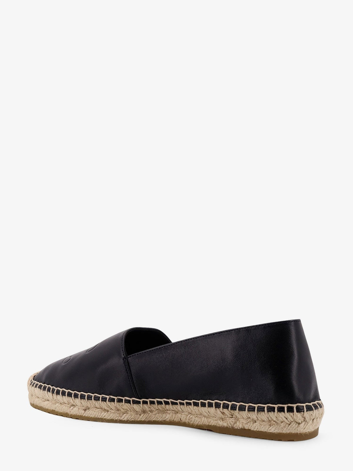 Leather espadrilles with Triomphe detail 3