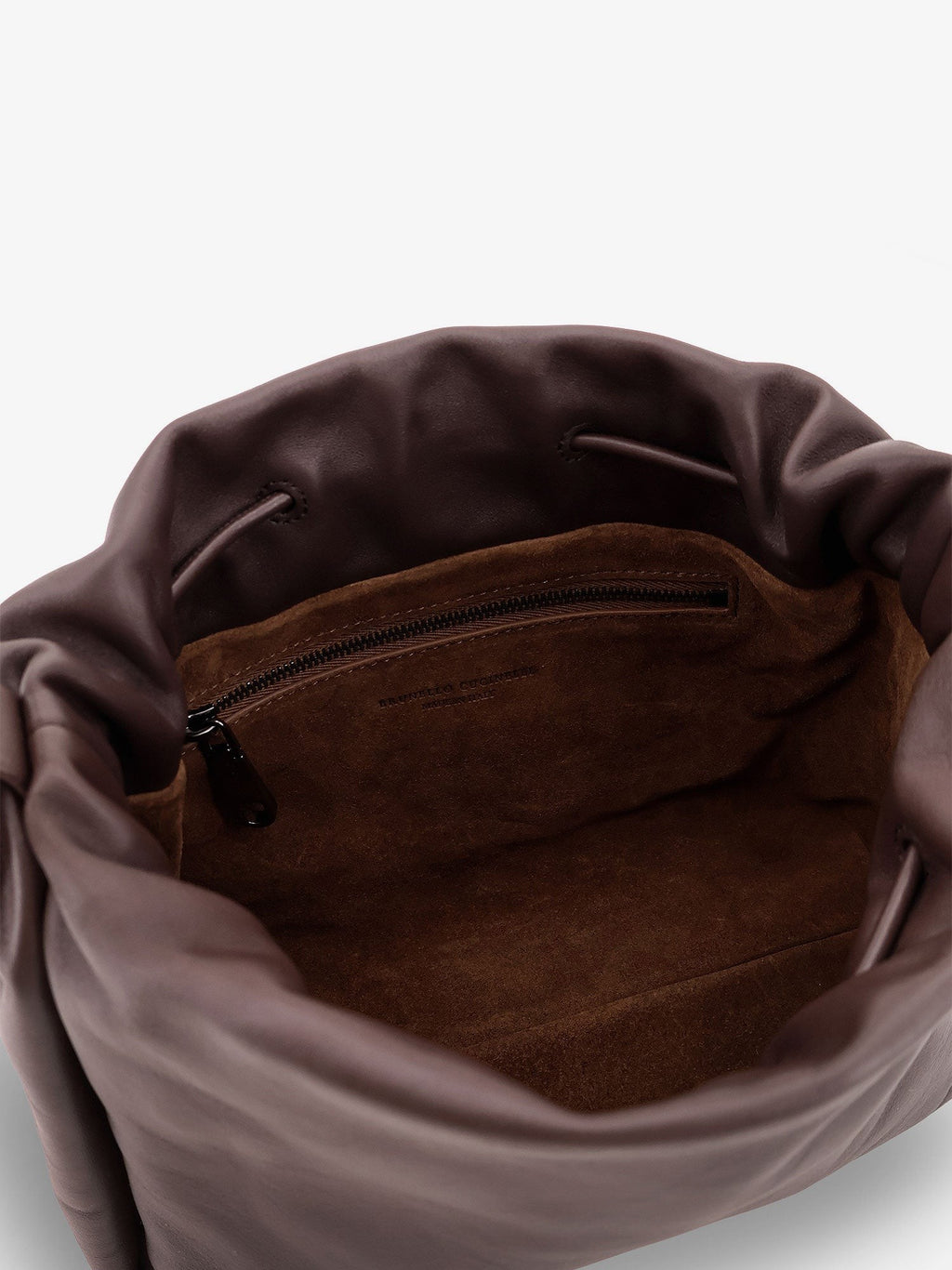Leather handbag with Monile detail 4