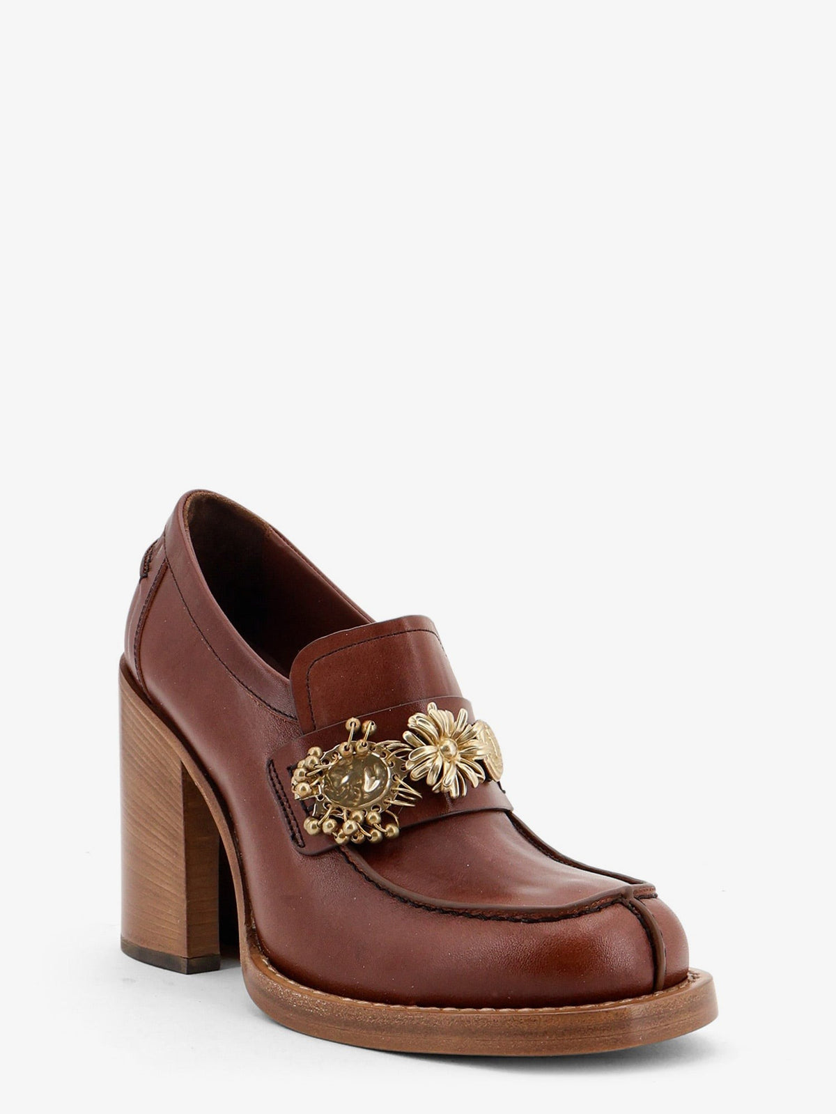 Leather Loafers with hells 2