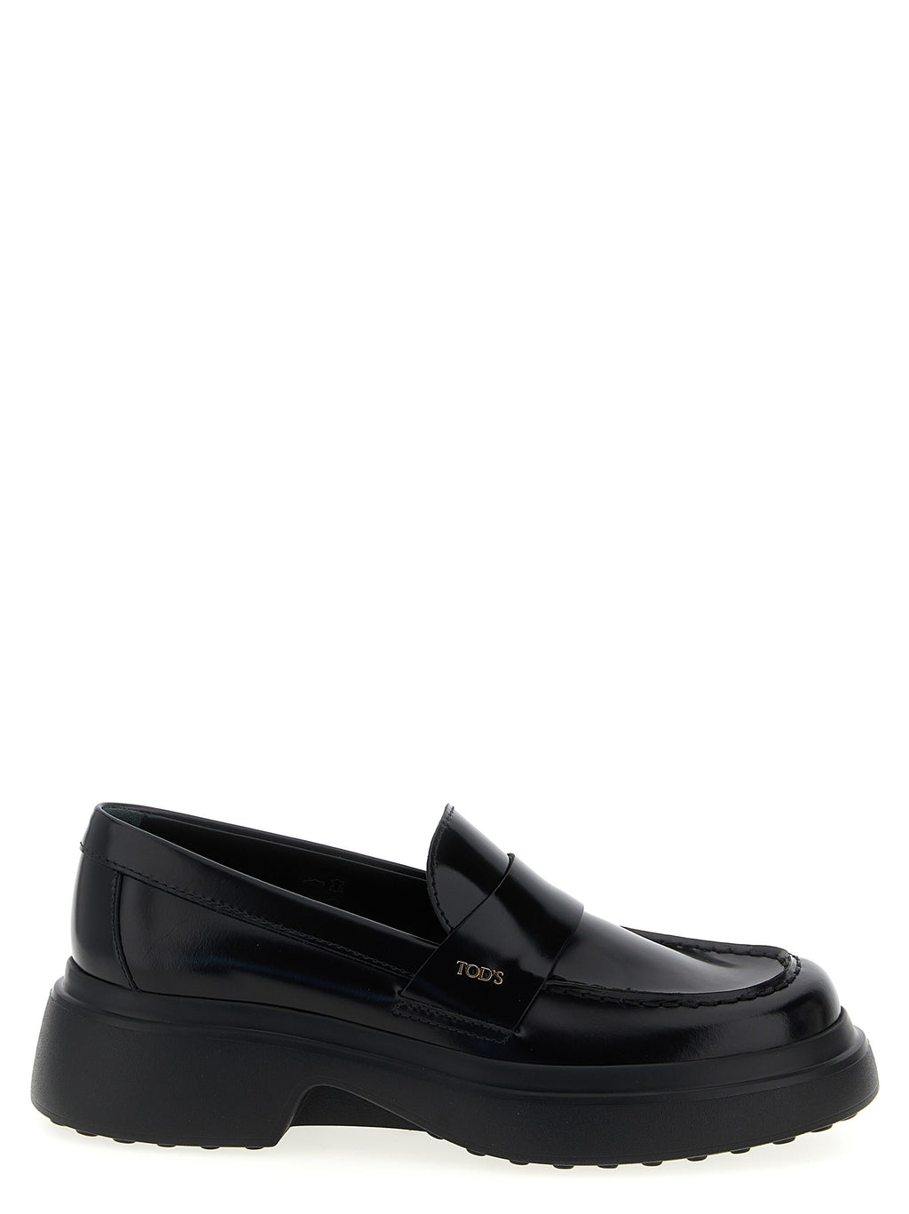Leather loafers