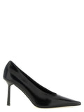 Leather pumps