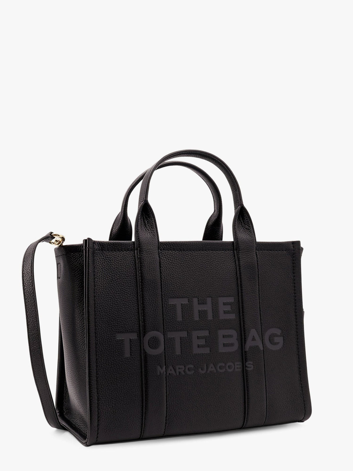 Leather shoulder bag with logo on the front 3