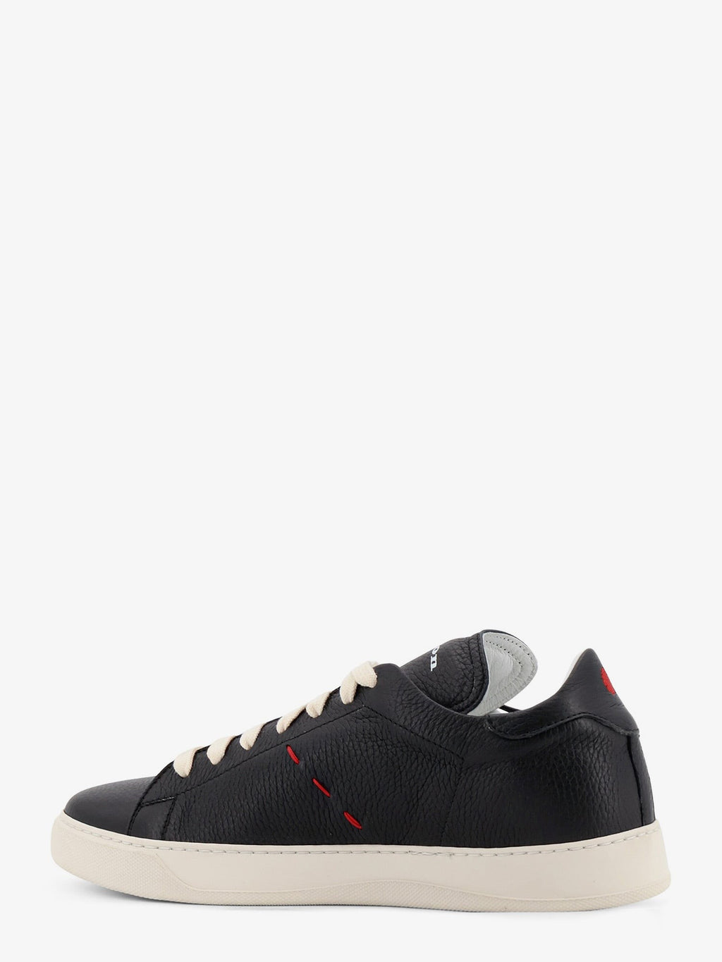 Leather sneakers with iconic side stitching 3