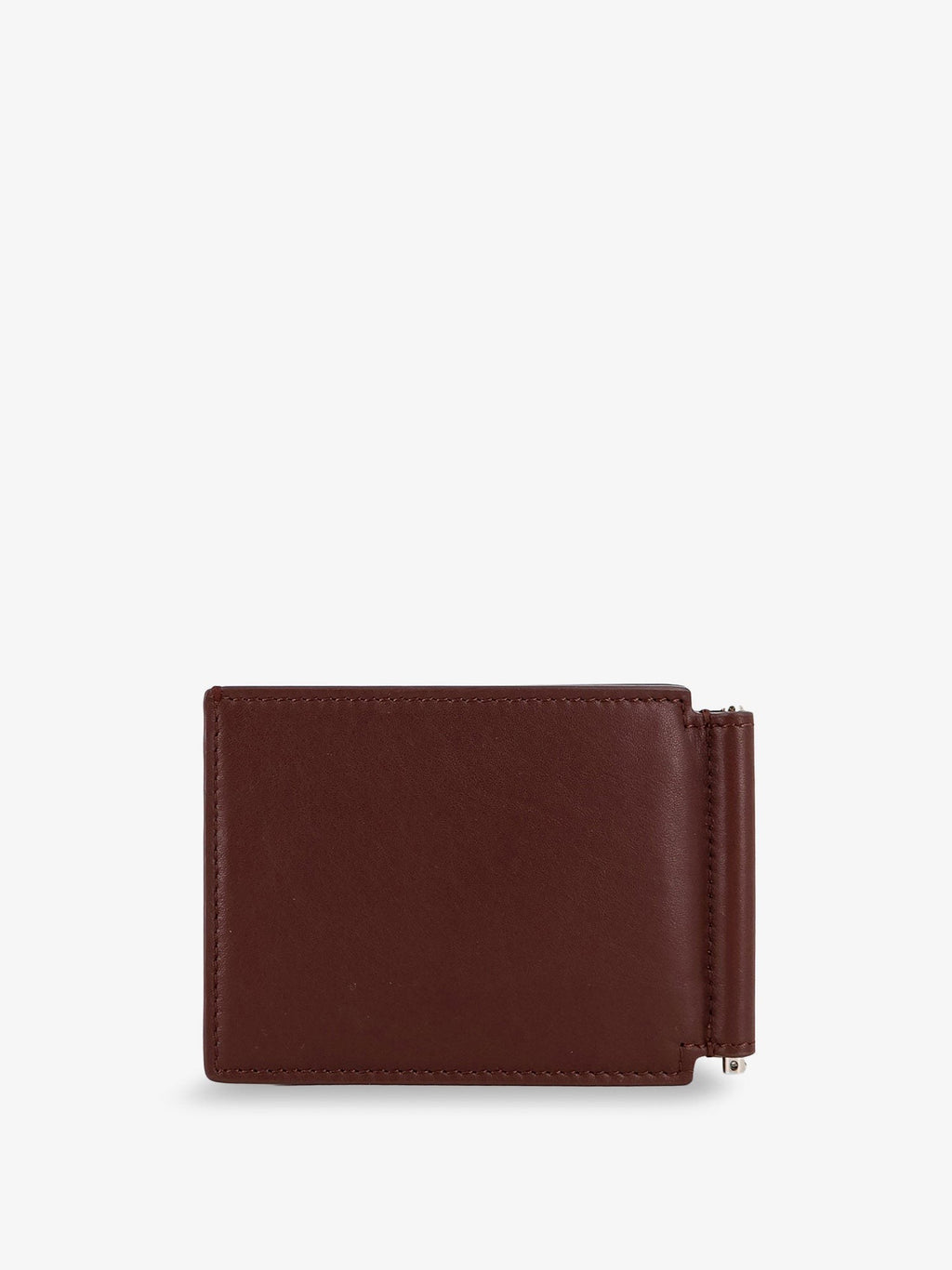 Leather wallet with engraved logo 2